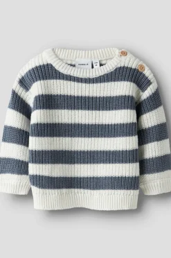 Name it baby Pullover nbmOlfert LS Knit Cloud dancer Best