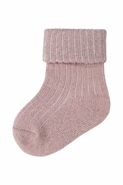 Name it Undertøj & Badetøj>baby Strømper nbfNobba Glitter Sock Burnished lilac