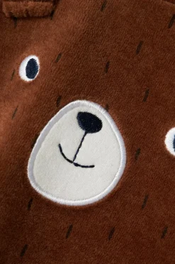 Name it baby Sweatshirt nbnNalwin LS Velour Pecan pie Clearance