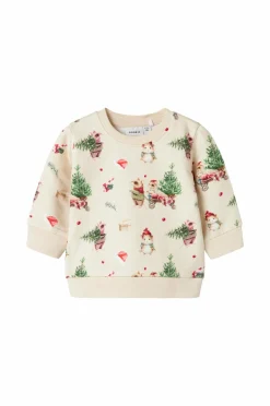 Name it baby Sweatshirt Nbnrenu LS Sweat Bru Peyote melange Online