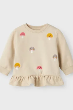 Name it baby Sweatshirt nbfLamella LS Sweat Unb Peyote Discount