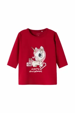 Name it baby T-shirt nbfRo LS Box Jester red Discount