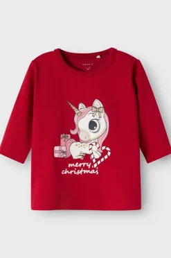 Name it baby T-shirt nbfRo LS Box Jester red Discount