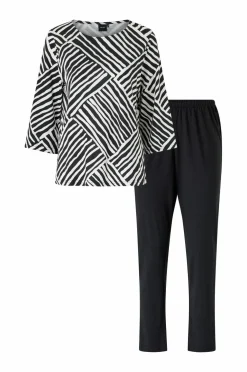 Nanso Pyjamassæt Kaisli Black New