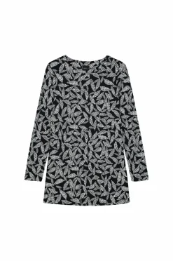 Nanso Tunikaer>Tunika Triine Black and white