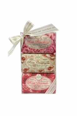 Nesti Dante Kropspleje|Gaveæsker>Gift Box Rosa 3 x 150 g No Color