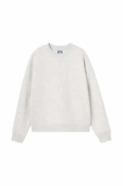 New Balance Sweatshirt Brush Back Small Logo Ash heather Best