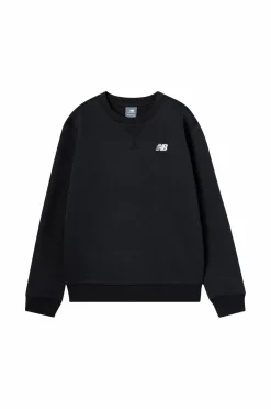 New Balance Sweatshirt Brush Back Small Logo Crew Nb caviar Outlet