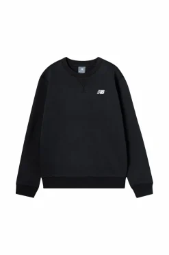 New Balance Sweatshirt Brush Back Small Logo Crew Nb caviar Outlet