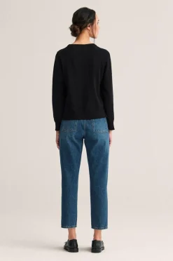 Newhouse Bomuldssweater Holly Black Hot