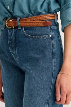 Newhouse Jeans>Jeans Alice Mellemblå