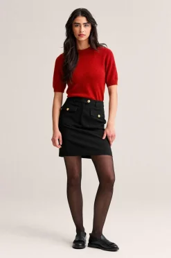 Newhouse Nederdele>Nederdel Milly Sort