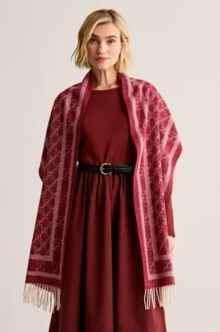 Newhouse Tørklæder & Halstørklæder>Tørklæde Rubinrød