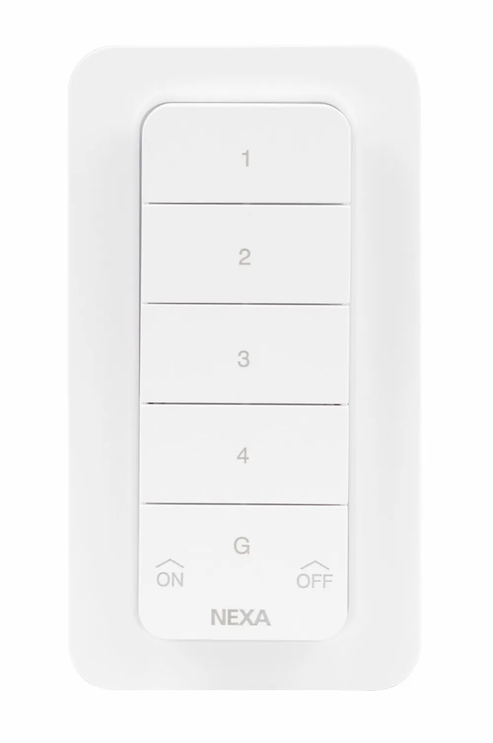 Nexa Tv, Lyd & Det Smarte Hjem>Myct-2107 Fjernbetjening med magnetisk nøgle 4-kanals 433 Mhz No color