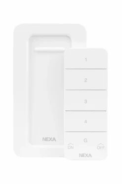 Nexa Tv, Lyd & Det Smarte Hjem>Myct-2107 Fjernbetjening med magnetisk nøgle 4-kanals 433 Mhz No color