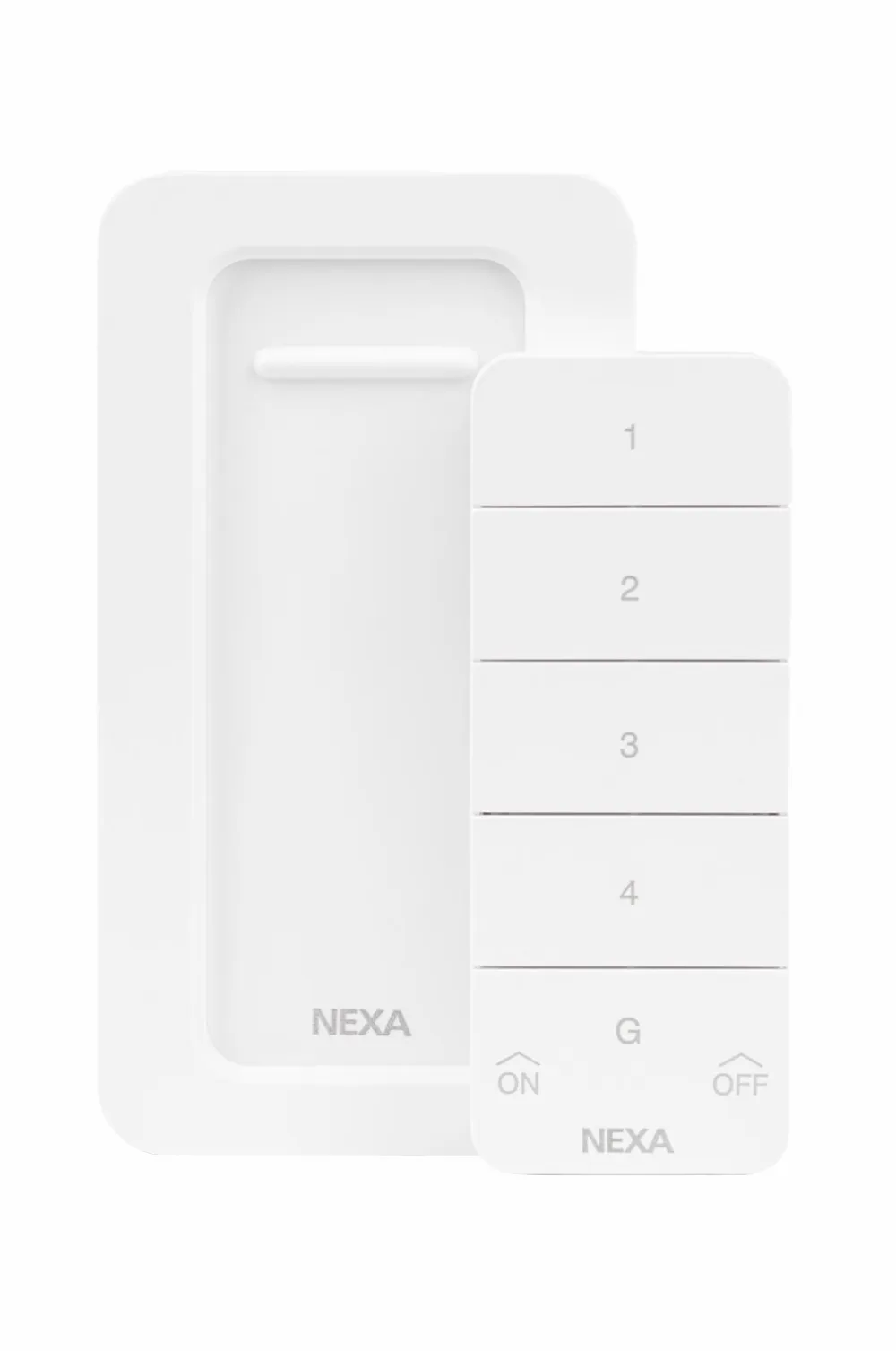 Nexa Tv, Lyd & Det Smarte Hjem>Myct-2107 Fjernbetjening med magnetisk nøgle 4-kanals 433 Mhz No color