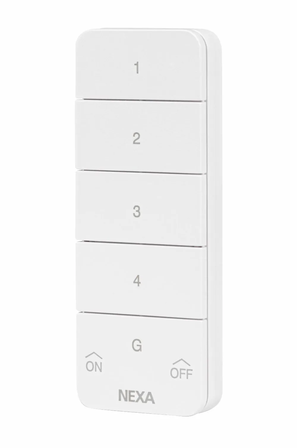 Nexa Tv, Lyd & Det Smarte Hjem>Myct-2107 Fjernbetjening med magnetisk nøgle 4-kanals 433 Mhz No color