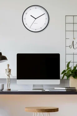 NeXtime Vægur Berlin 30 cm hvid New