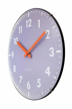 NeXtime Vægur Duomo 35 cm Lavendel New