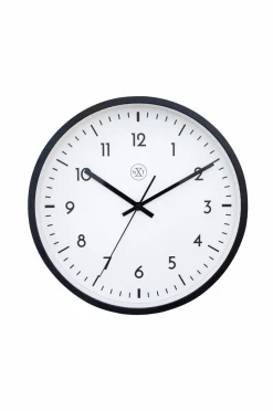 NeXtime Vægur Easy Big 30 cm Sort/hvid Online