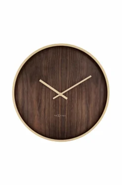 NeXtime Vægur Oslo Large 50cm Brun Sale