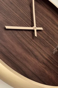 NeXtime Vægur Oslo Large 50cm Brun Sale