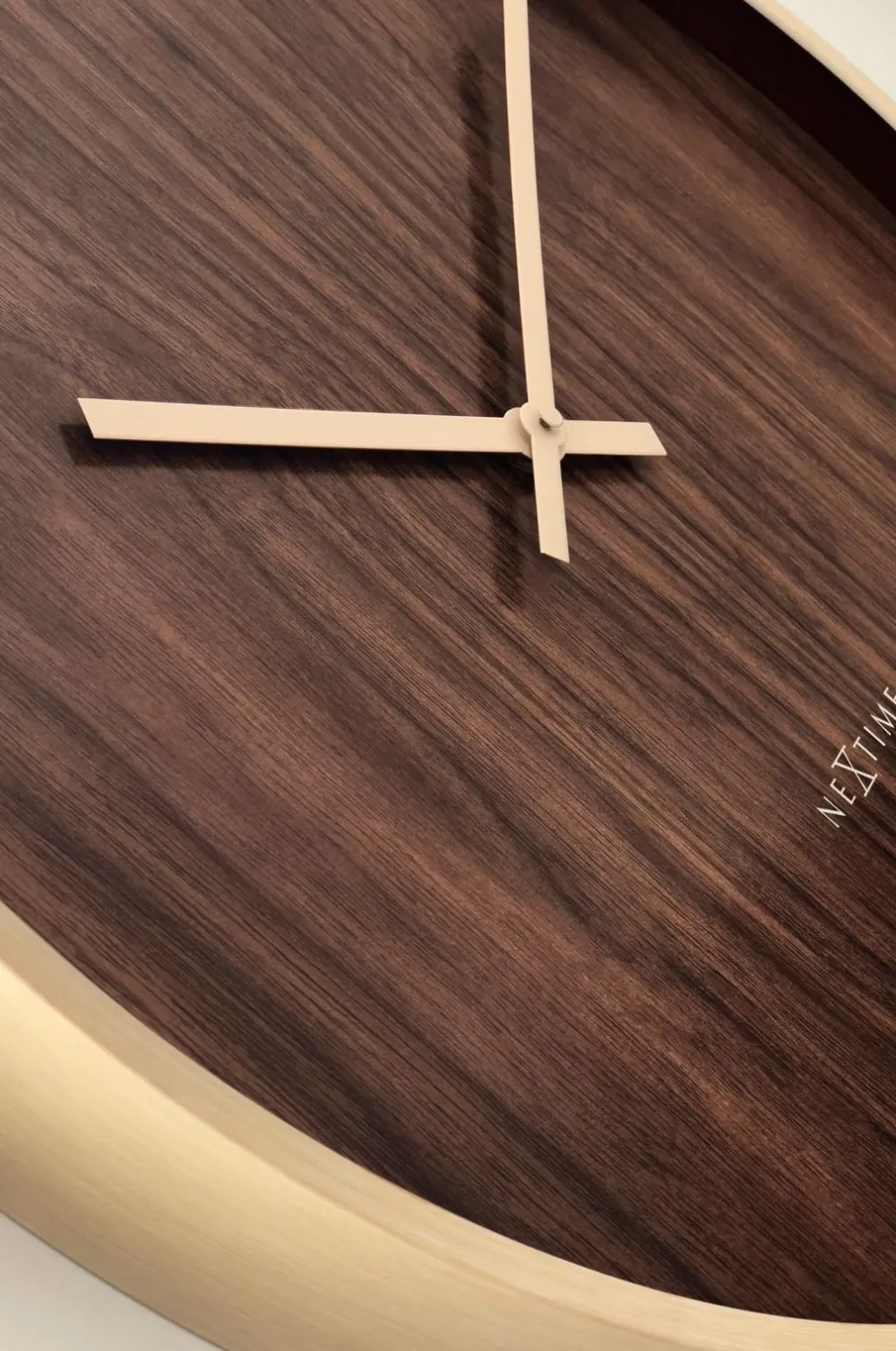 NeXtime Vægur Oslo Large 50cm Brun Sale