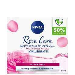 Nivea Ansigtscreme Rose Care Moisturizing Gel Cream 50 ml Discount