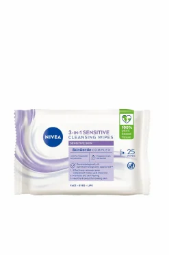 Nivea Ansigtsservietter Sensitive Cleansing Wipes 25 stk No color Discount