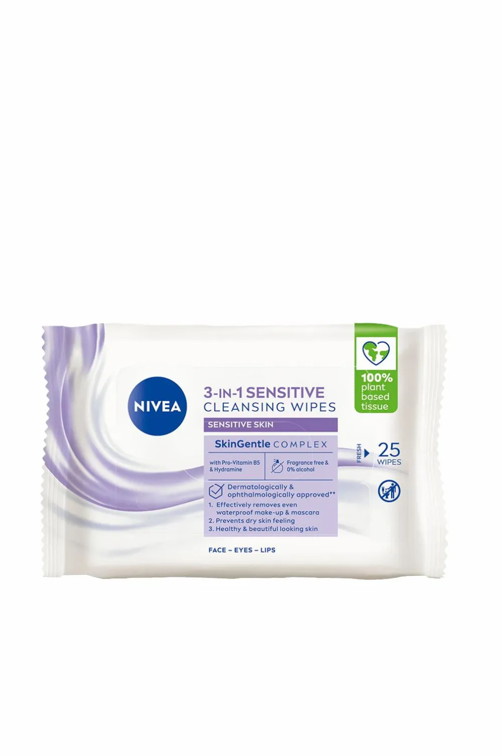 Nivea Ansigtsservietter Sensitive Cleansing Wipes 25 stk No color Discount
