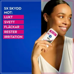 Nivea Kropspleje>Black & White Anti-Perspirant Stick