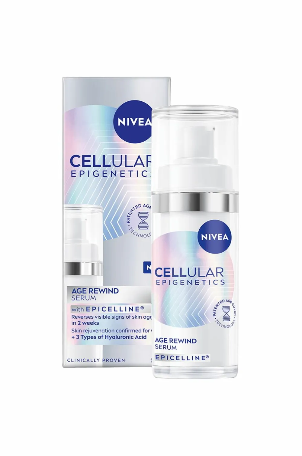 Nivea Ansigtspleje>Cellular Epigenetics Age Rewind Serum 30 Ml No Color