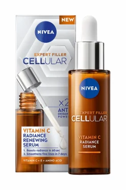 Nivea Ansigtspleje>Cellular Expert Filler Vitamin C Radiance Serum 30Ml No Color