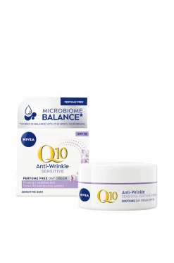 Nivea Ansigtspleje>Dagcreme Q10 Sensitive Day Cream SPF15 50 ml No color