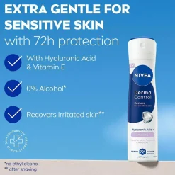 Nivea Derma Control Restore Spray 150 Ml No Color Clearance