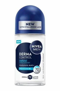 Nivea Kropspleje|Kropspleje>Derma Control Defend Roll On 50 Ml No Color