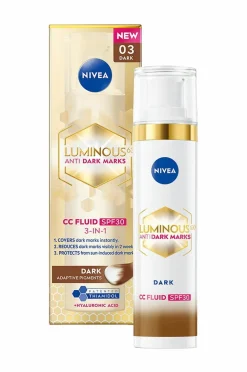 Nivea Ansigtspleje>LUMINOUS630 Anti Dark-Spot Cc Fluid 3-I-1 40Ml Mørk