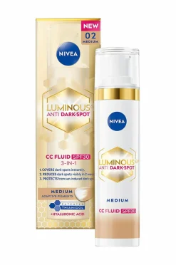 Nivea Ansigtspleje>LUMINOUS630 Anti Dark-Spot Cc Fluid 3-I-1 40Ml Mørk