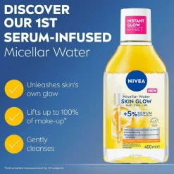 Nivea Micellar Water Skin Glow 400 ml Hot