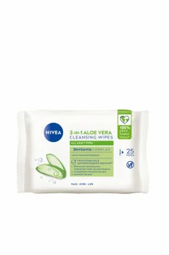 Nivea Ansigtspleje>Naturally Good Wipes 25 stk.
