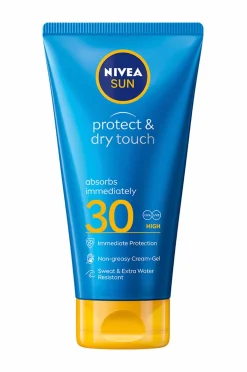 Nivea Kropspleje|Kropspleje>Protect & Dry Touch Sun Cream-Gel SPF30 175 ml No color