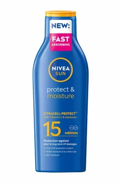 Nivea Protect & Moisture Sun Lotion SPF15 200 ml No color New