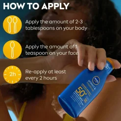 Nivea Protect & Moisture Sun Lotion Spf 50+ 100Ml No Color New