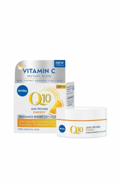 Nivea Q10 Energy Day Cream Spf 15 50Ml No Color