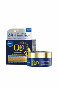 Nivea Q10 Extra Nourish Night Cream 50 ml No color Hot