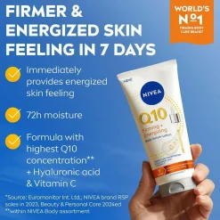 Nivea Q10 Firming Energizing Body Serum-Lotion 200Ml No Color Discount