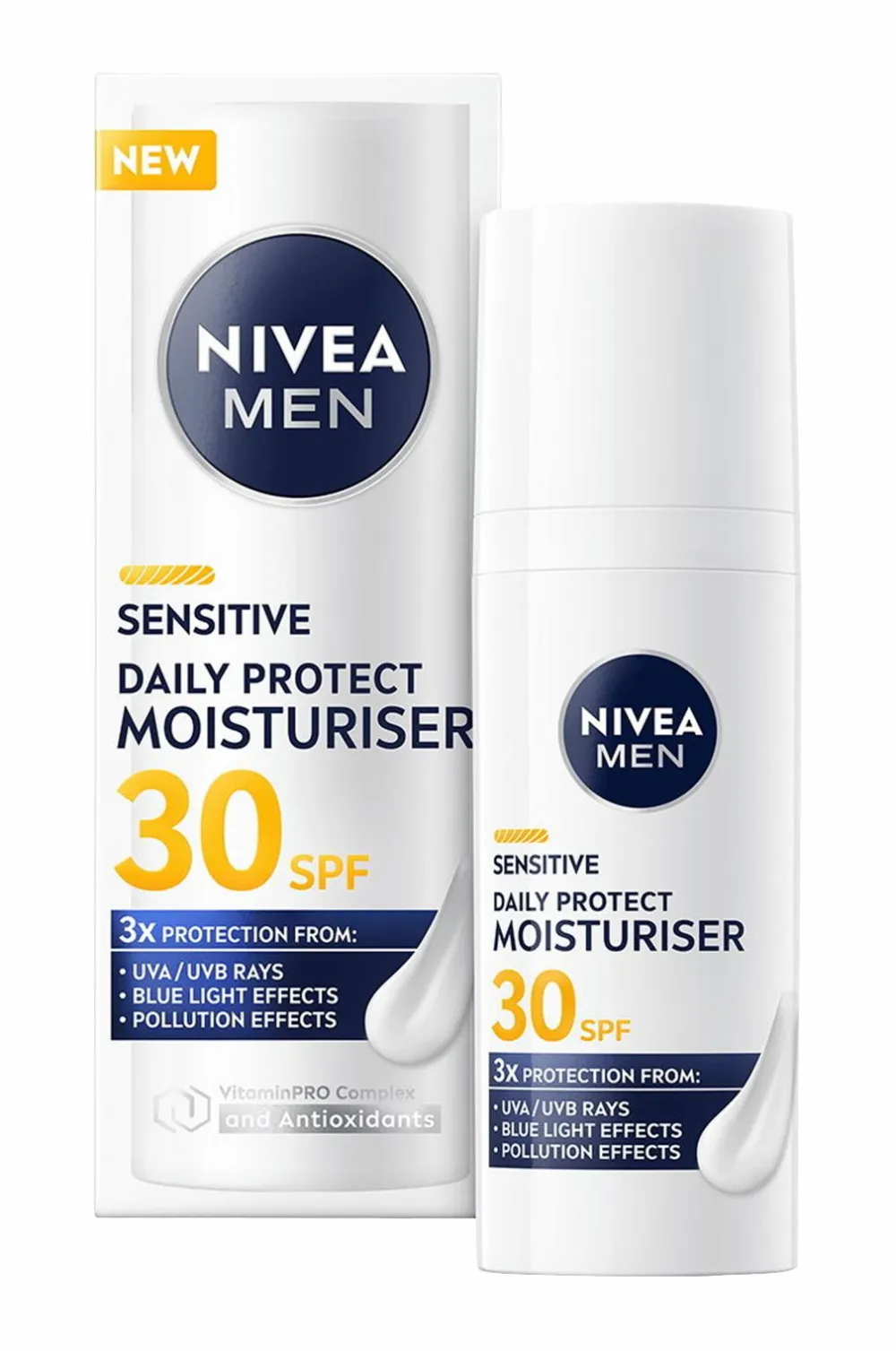 Nivea Sensitive Daily Protect Moisturiser SPF30 50Ml No Color Outlet