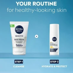 Nivea Sensitive Daily Protect Moisturiser SPF30 50Ml No Color Outlet