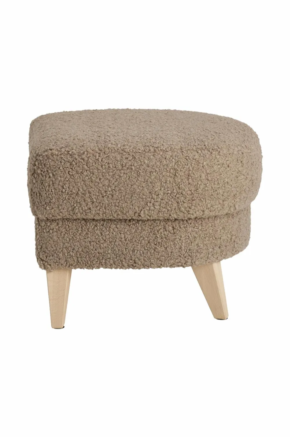 Nord Komfort Puffer & Fodskamler>Taburet Ontario Light brown