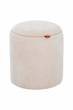 Nordic Furniture Group Puf med opbevaring Lykke Beige Outlet
